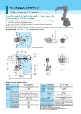 Robot sơn yaskawa EPX