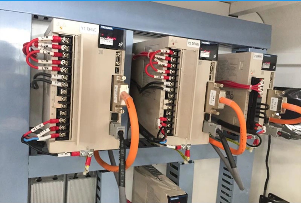 Lắp đặt servo Yaskawa cho máy cắt laser