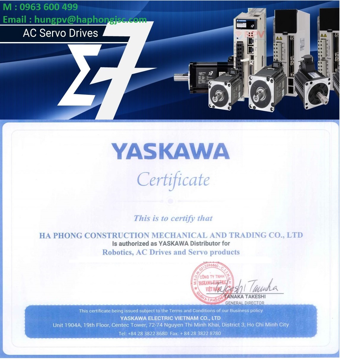 servo Yaskawa