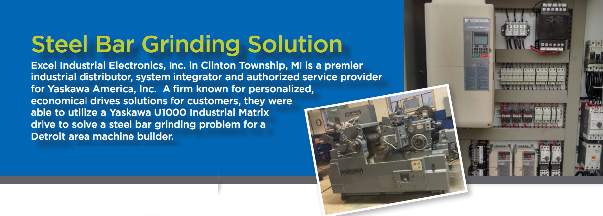 Lắp đặt Biến tần Yaskawa U1000 cho máy mài trục thép